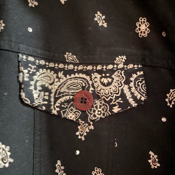 NWOTS QUACKER FACTORY BLACK with tons of bling!M - Picture 12 of 13